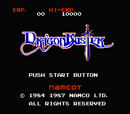 Dragon Buster screenshot 4 for Famicom